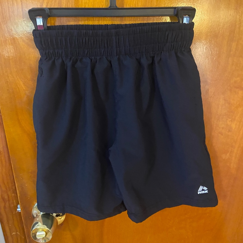 RBX Boy’s Black Athletic Shorts